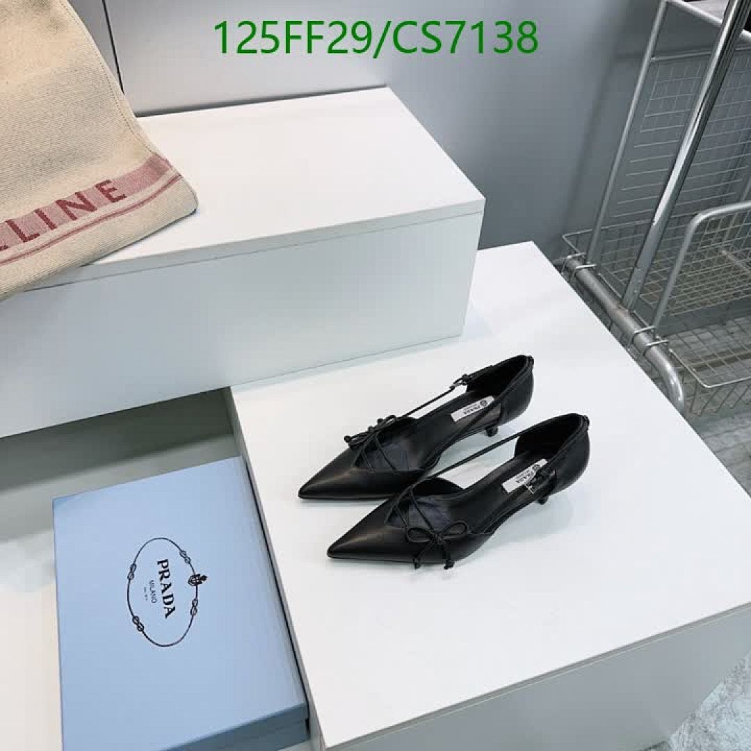 Prada-Women Shoes Code: CS7138 $: 125USD