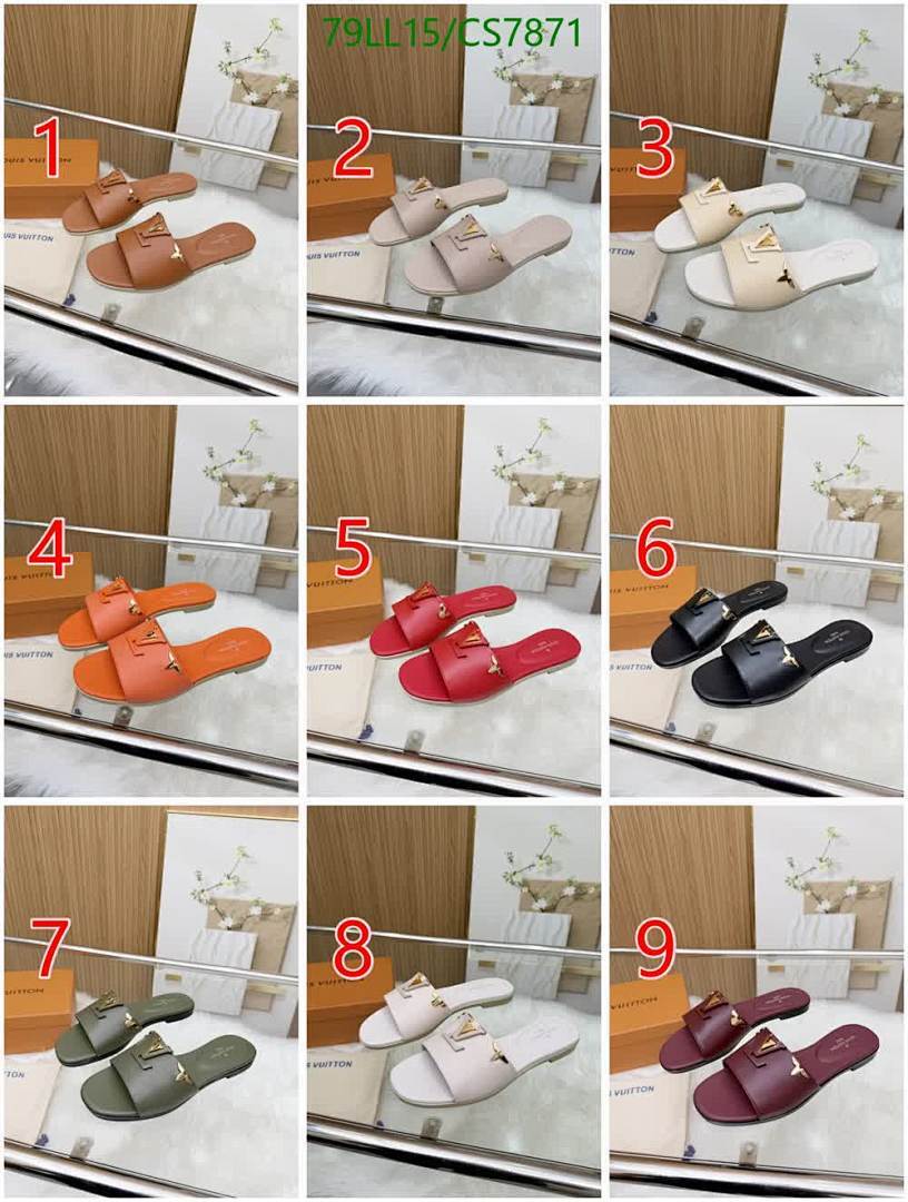 LV-Women Shoes Code: CS7871 $: 79USD