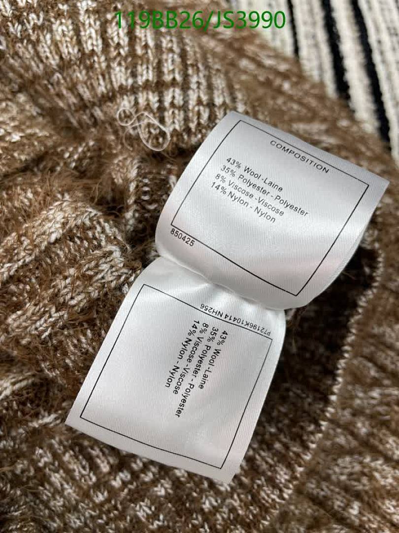 Chanel-Clothing Code: JS3990 $: 119USD