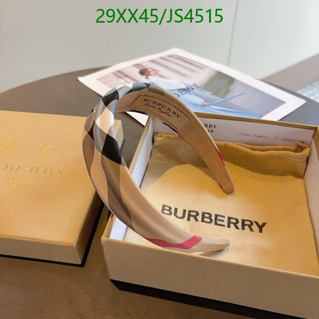 Burberry-Headband Code: JS4515 $: 29USD