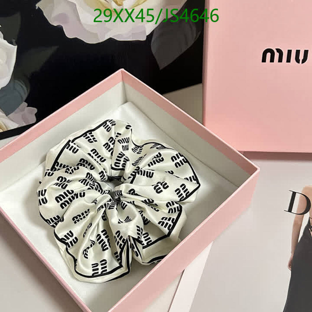 MIU MIU-Headband Code: JS4646 $: 29USD