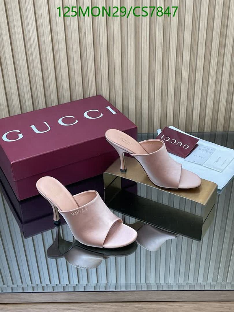 Gucci-Women Shoes Code: CS7847 $: 125USD