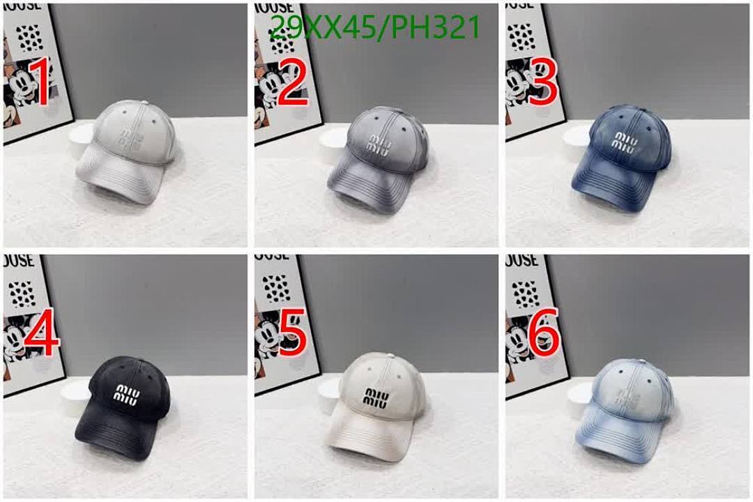 Miu Miu-Cap(Hat) Code: PH321 $: 29USD