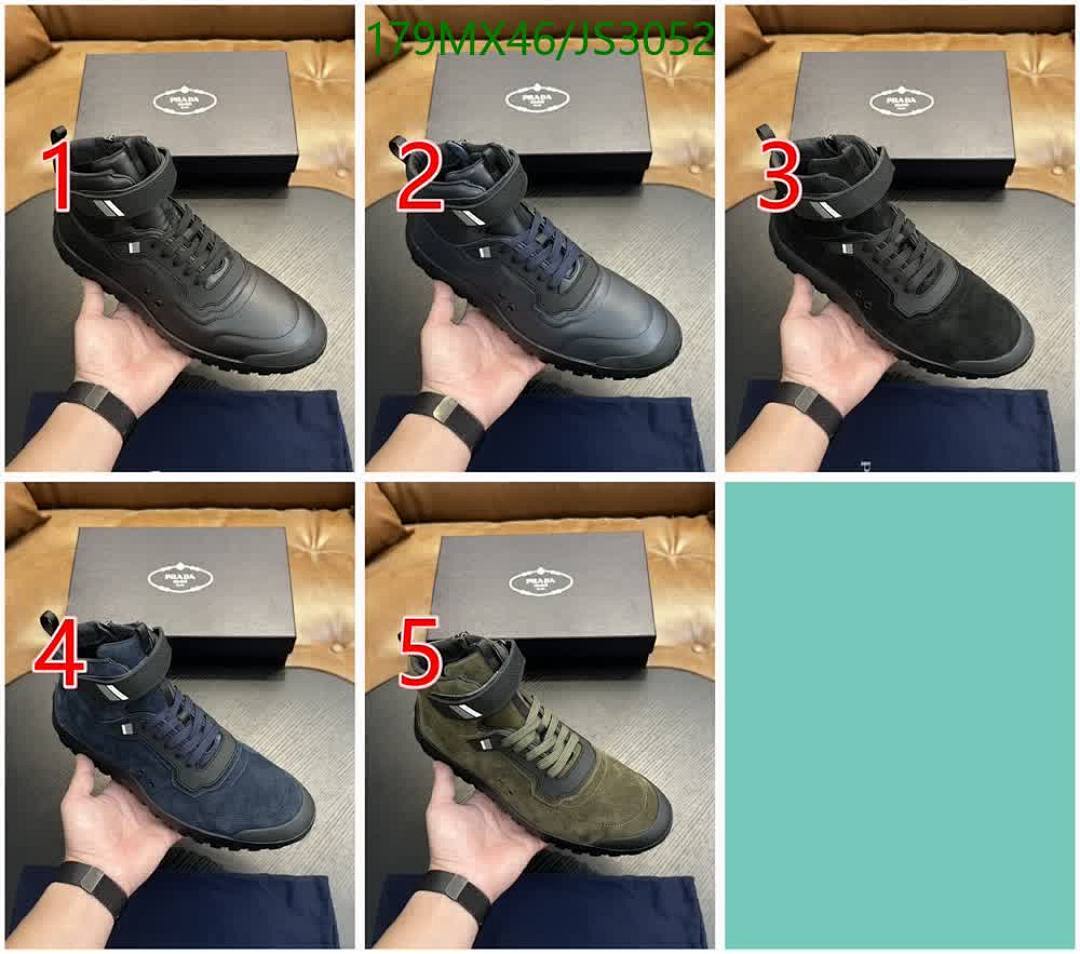Prada-Men shoes Code: JS3052 $: 179USD