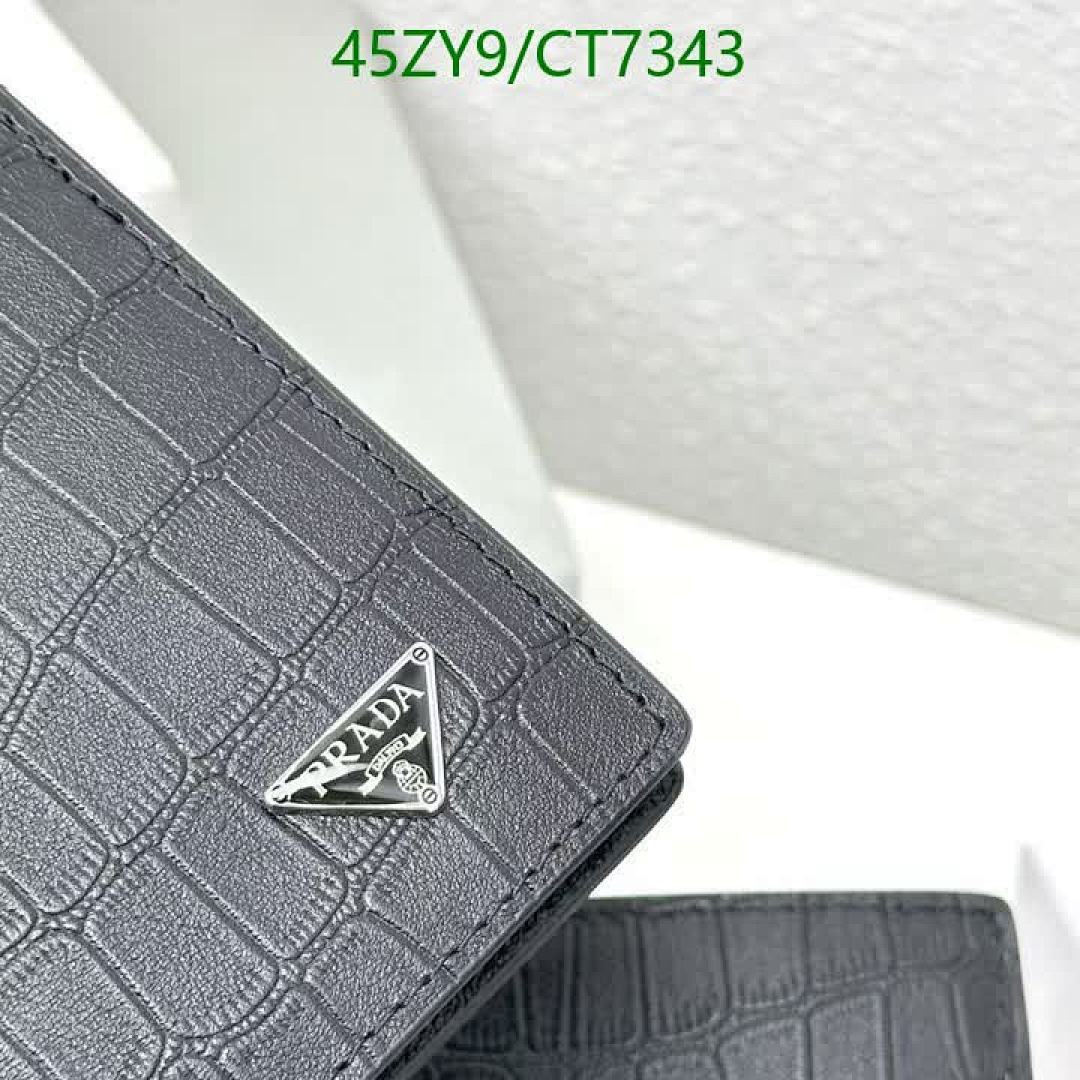 Prada-Wallet-4A Quality Code: CT7343 $: 45USD