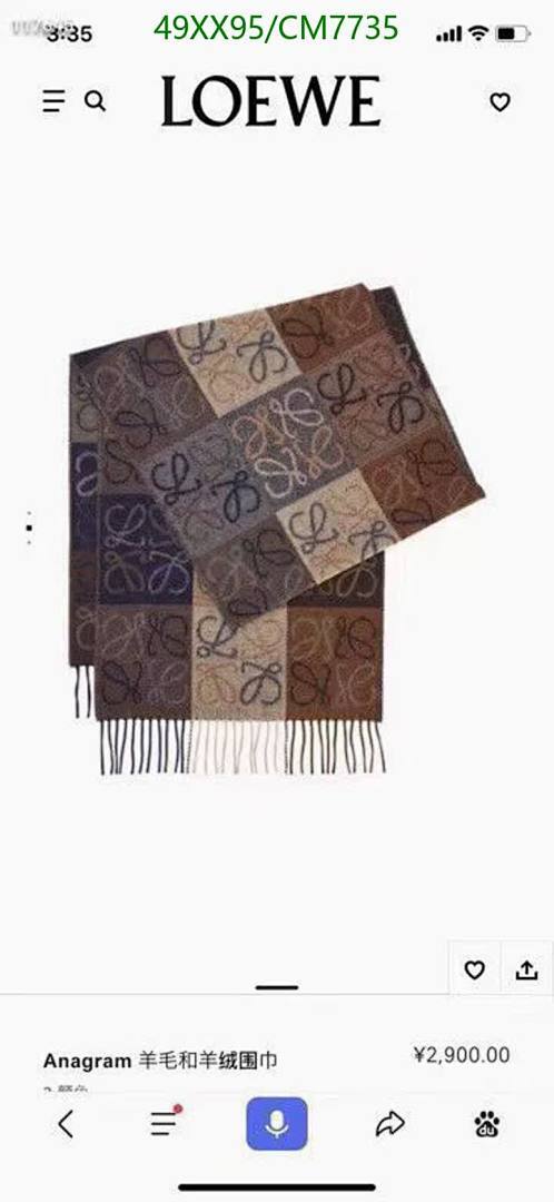 Loewe-Scarf Code: CM7735 $: 49USD