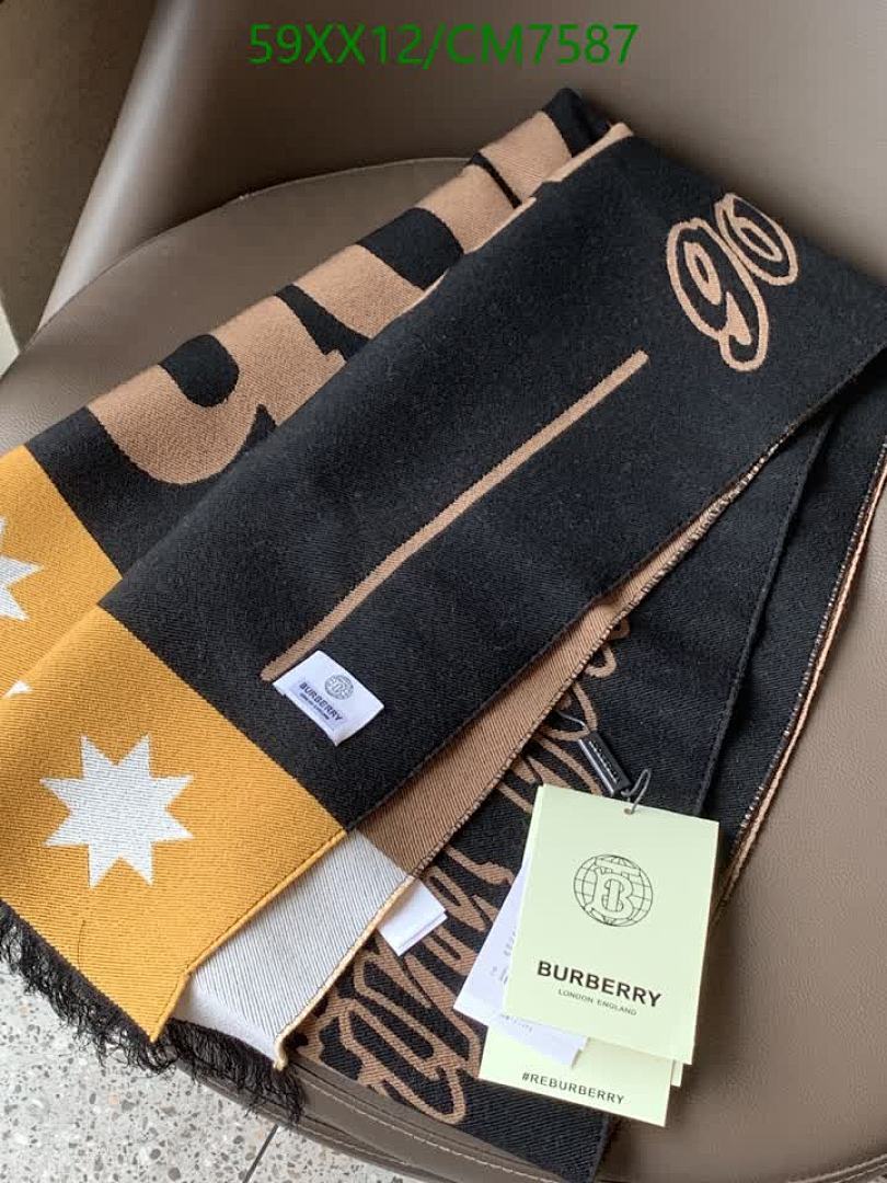 Burberry-Scarf Code: CM7587 $: 59USD