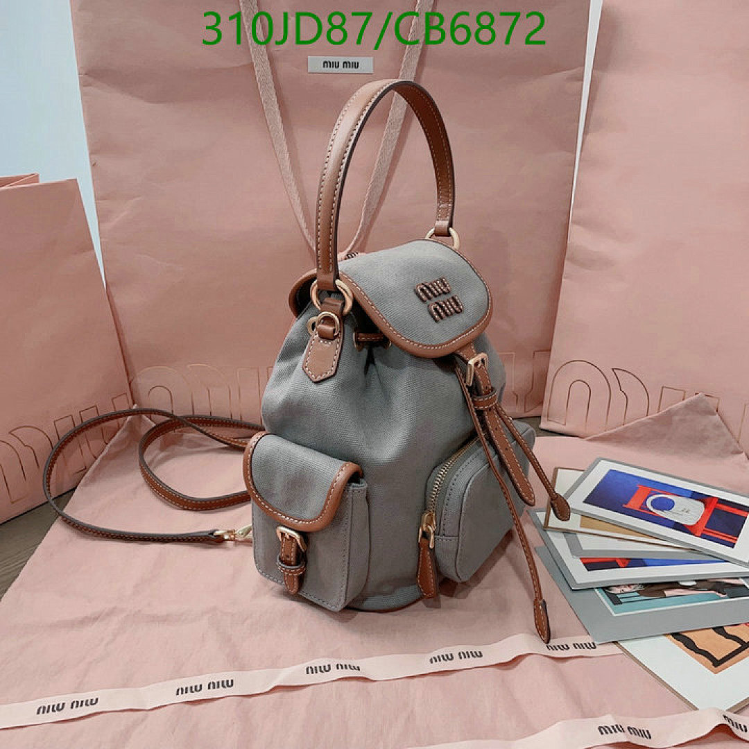 Miu Miu-Bag-Mirror Quality Code: CB6872 $: 310USD