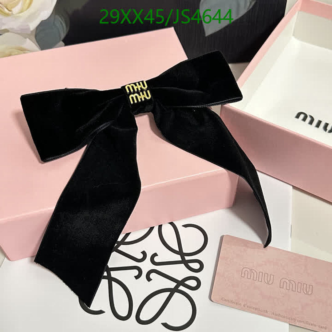 MIU MIU-Headband Code: JS4644 $: 29USD