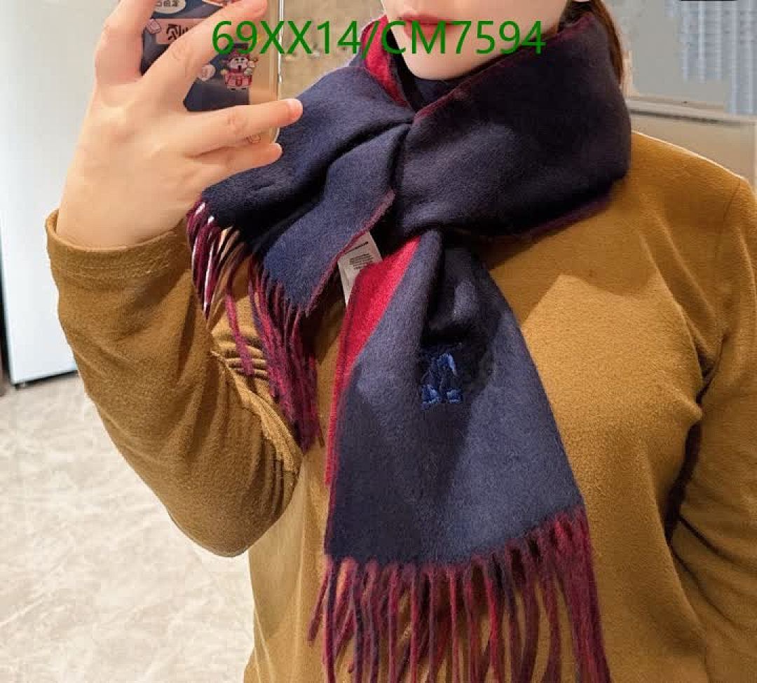Burberry-Scarf Code: CM7594 $: 69USD