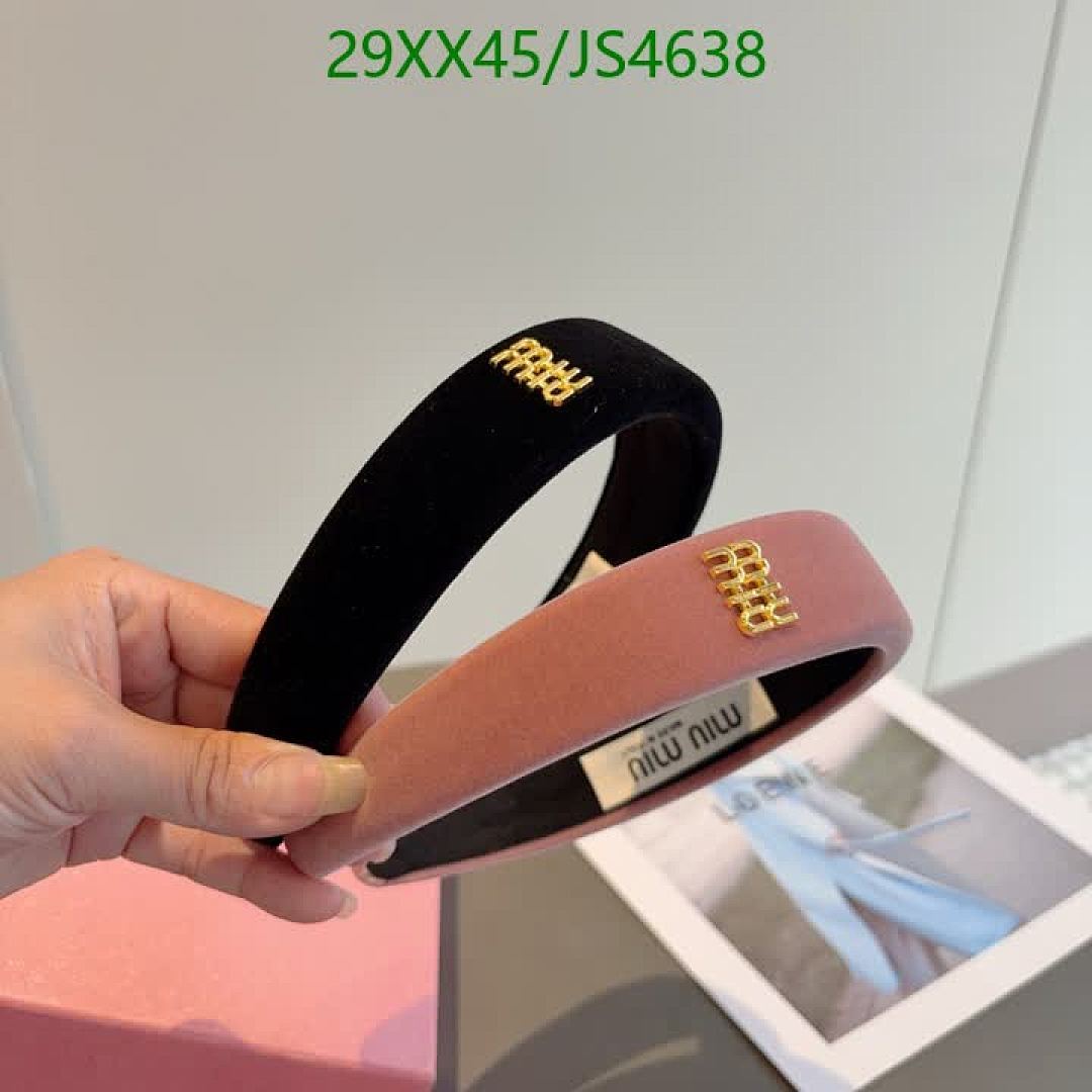 MIU MIU-Headband Code: JS4638 $: 29USD