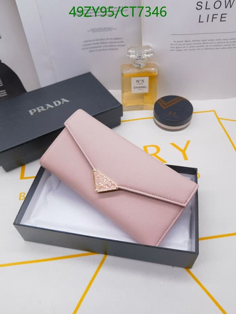 Prada-Wallet-4A Quality Code: CT7346 $: 49USD