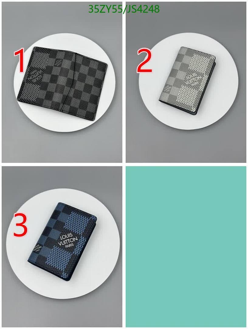 LV-Wallet-4A Quality Code: JS4248 $: 35USD