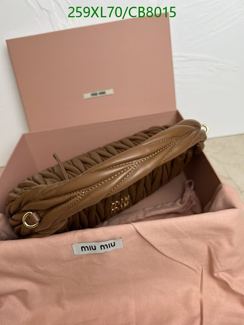 Miu Miu-Bag-Mirror Quality Code: CB8015 $: 259USD