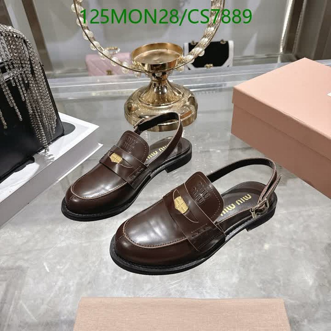 Miu Miu-Women Shoes Code: CS7889 $: 125USD