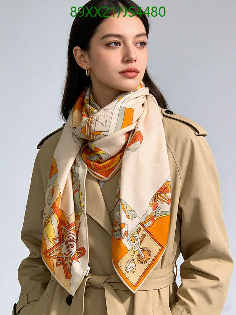 Hermes-Scarf Code: JS4480 $: 89USD