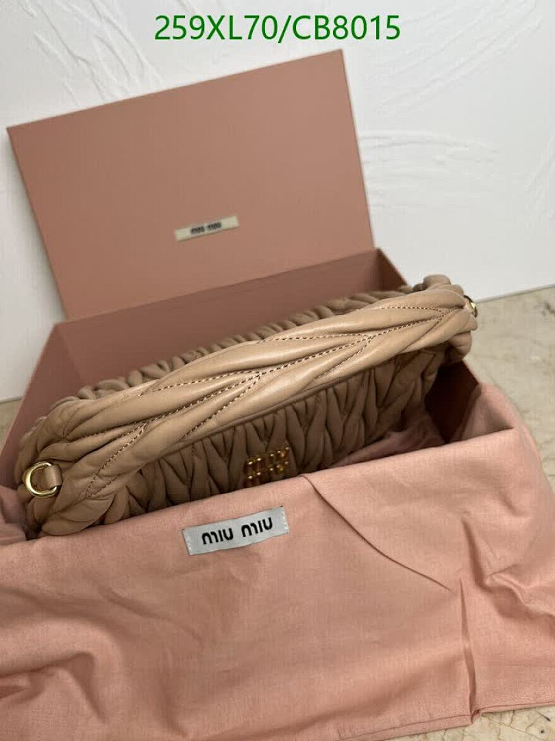 Miu Miu-Bag-Mirror Quality Code: CB8015 $: 259USD