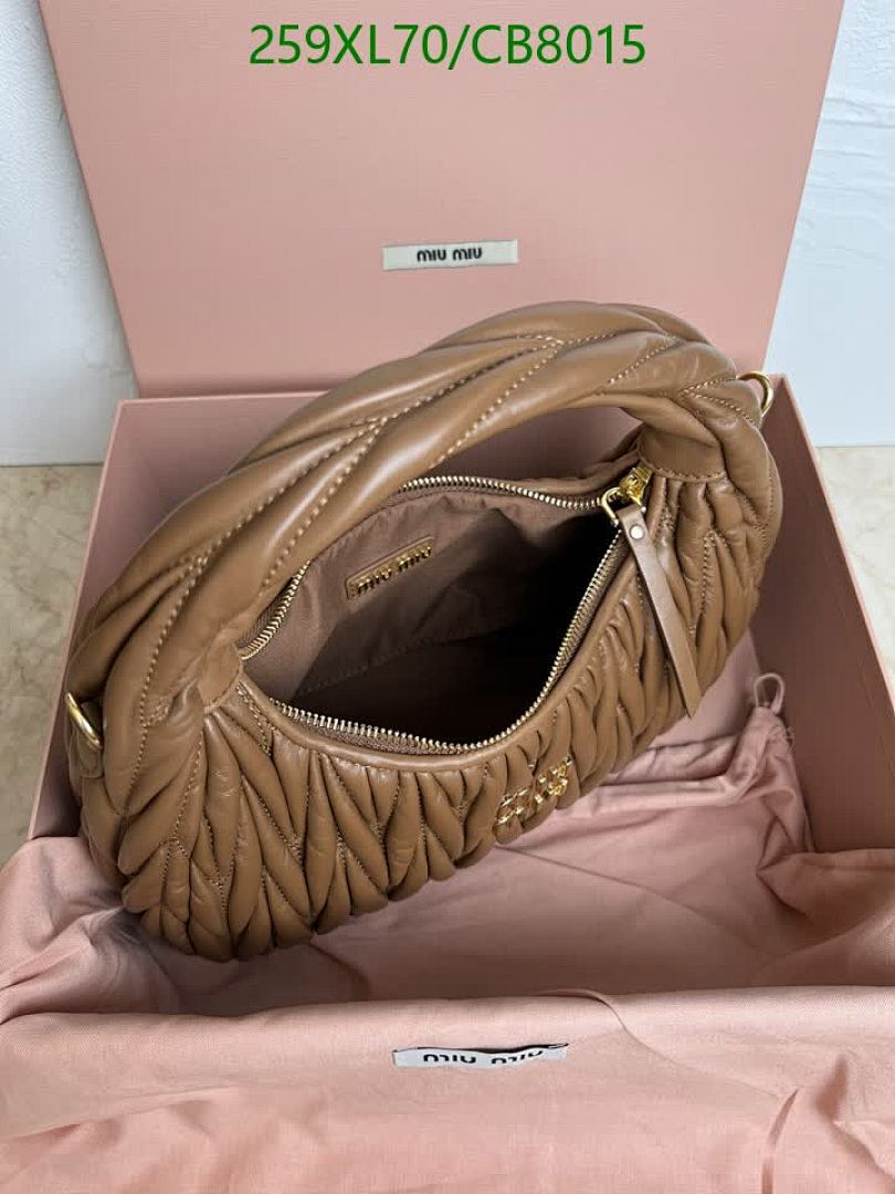 Miu Miu-Bag-Mirror Quality Code: CB8015 $: 259USD