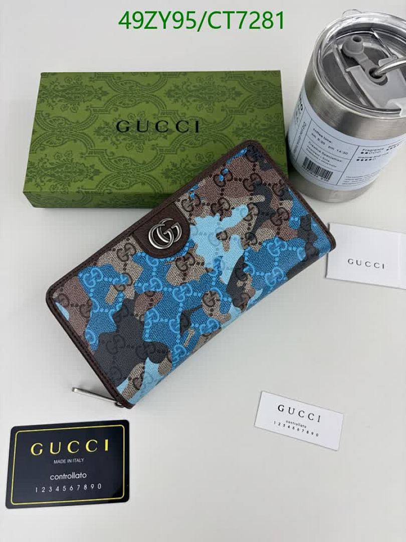 Gucci-Wallet-4A Quality Code: CT7281 $: 49USD
