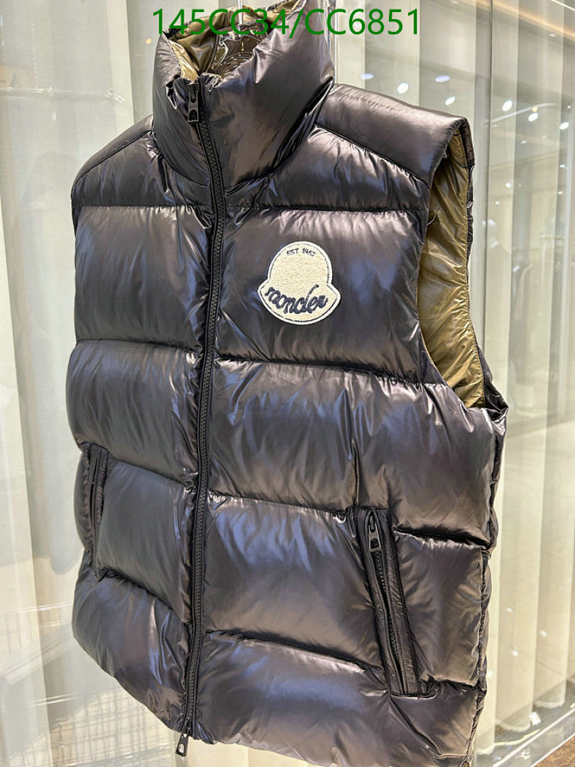 Moncler-Down jacket Men Code: CC6851 $: 145USD