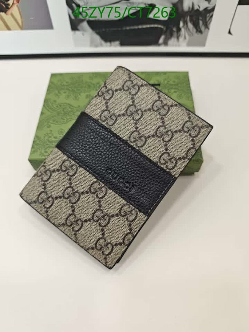 Gucci-Wallet-4A Quality Code: CT7263 $: 45USD