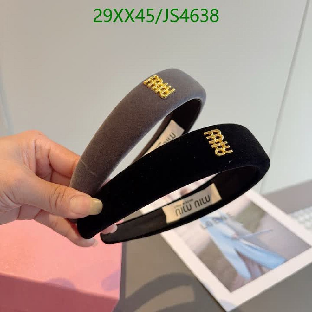MIU MIU-Headband Code: JS4638 $: 29USD