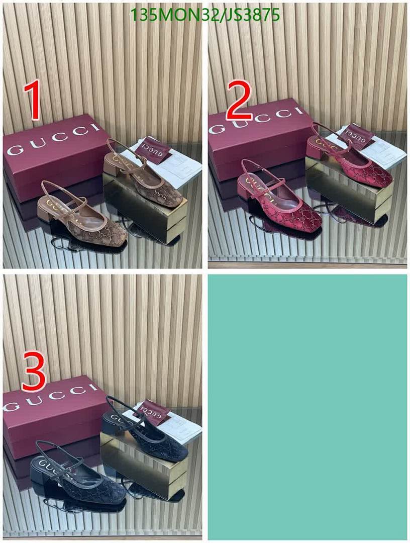 Gucci-Women Shoes Code: JS3875 $: 135USD