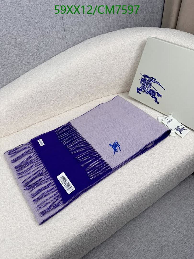 Burberry-Scarf Code: CM7597 $: 59USD