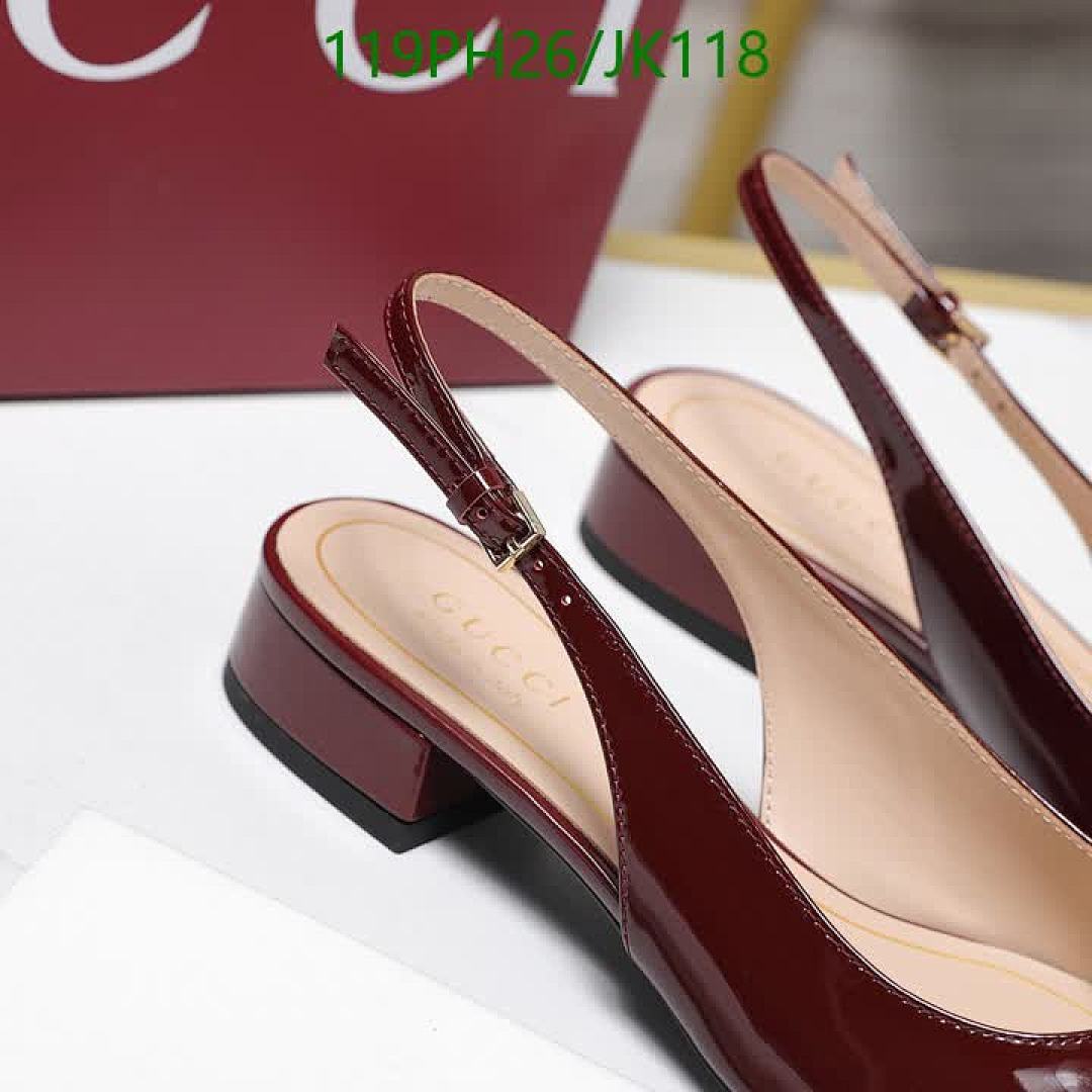 Gucci-Women Shoes Code: JK118 $: 119USD