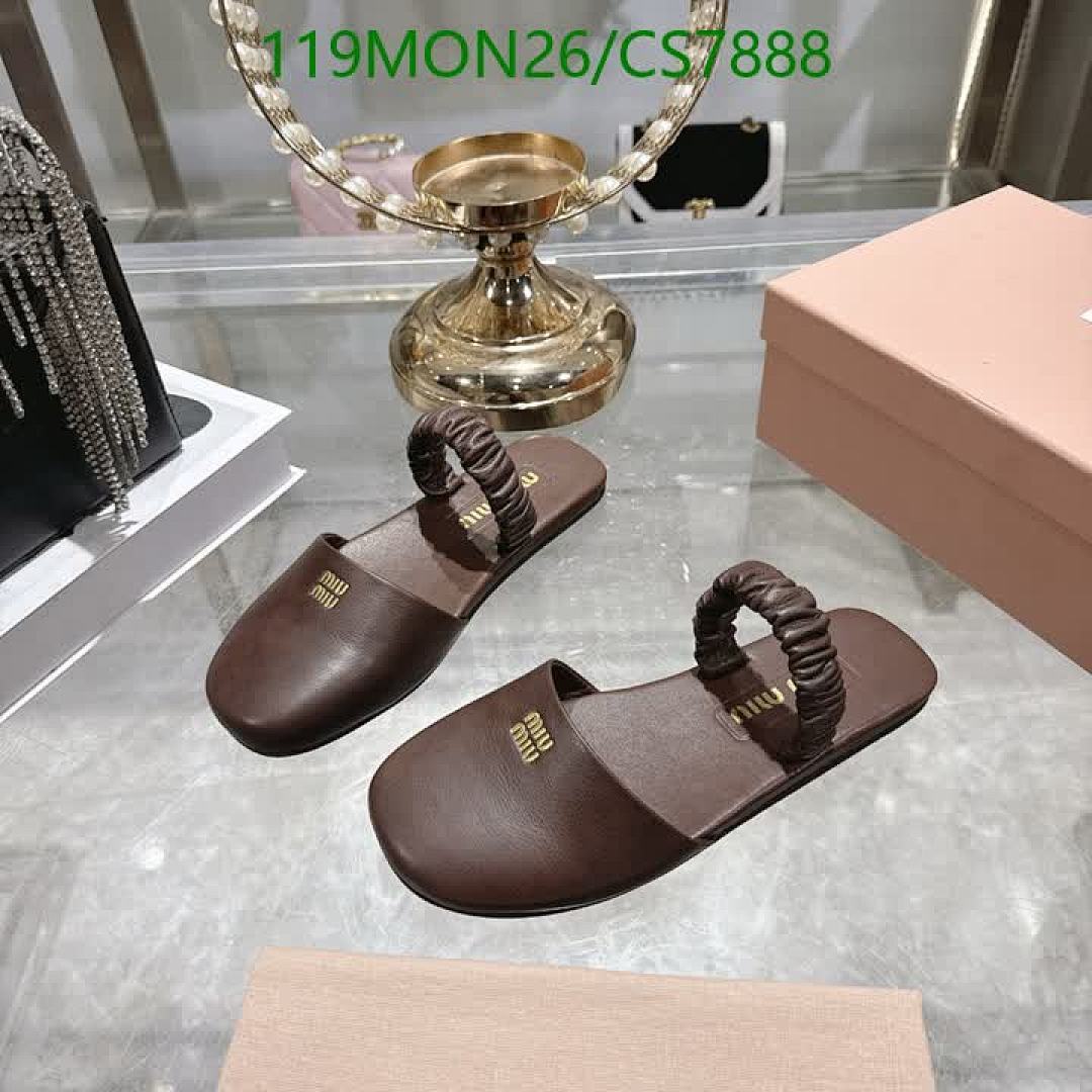 Miu Miu-Women Shoes Code: CS7888 $: 119USD