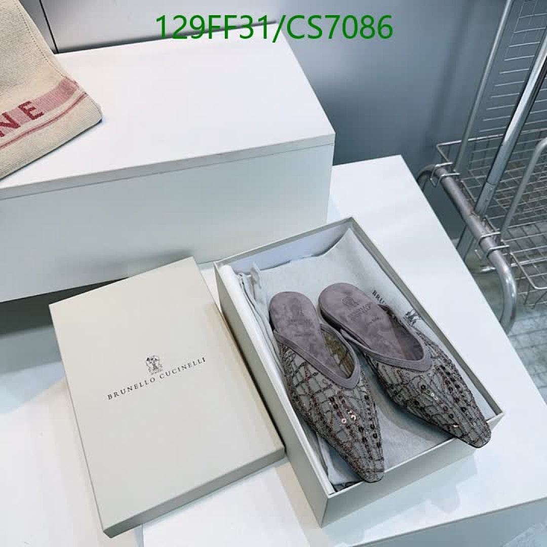 Brunello Cucinelli-Women Shoes Code: CS7086 $: 129USD