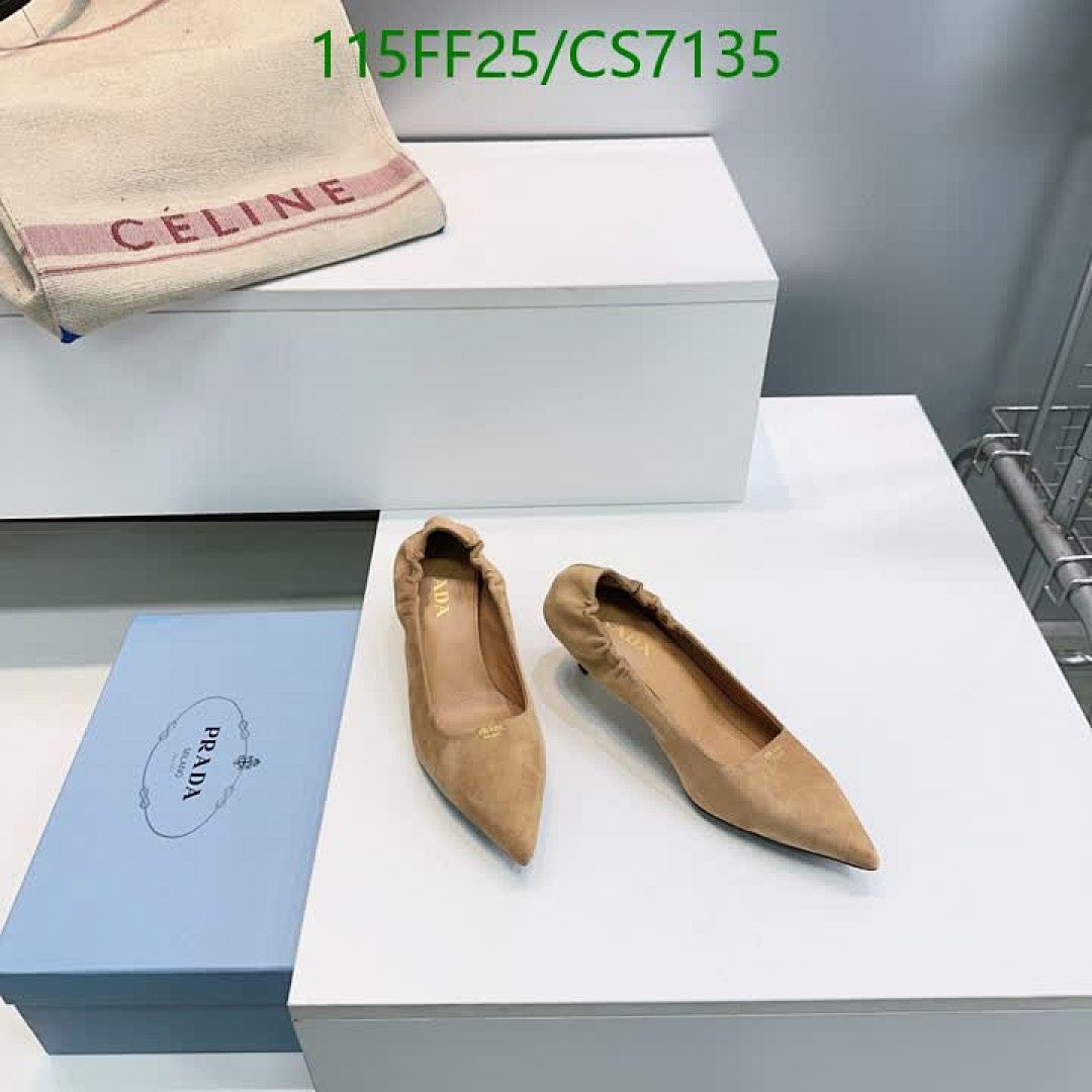 Prada-Women Shoes Code: CS7135 $: 115USD