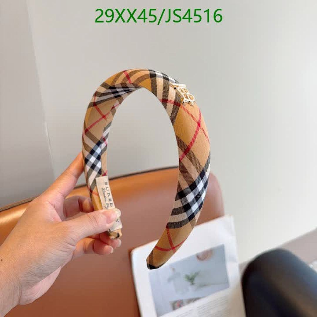 Burberry-Headband Code: JS4516 $: 29USD