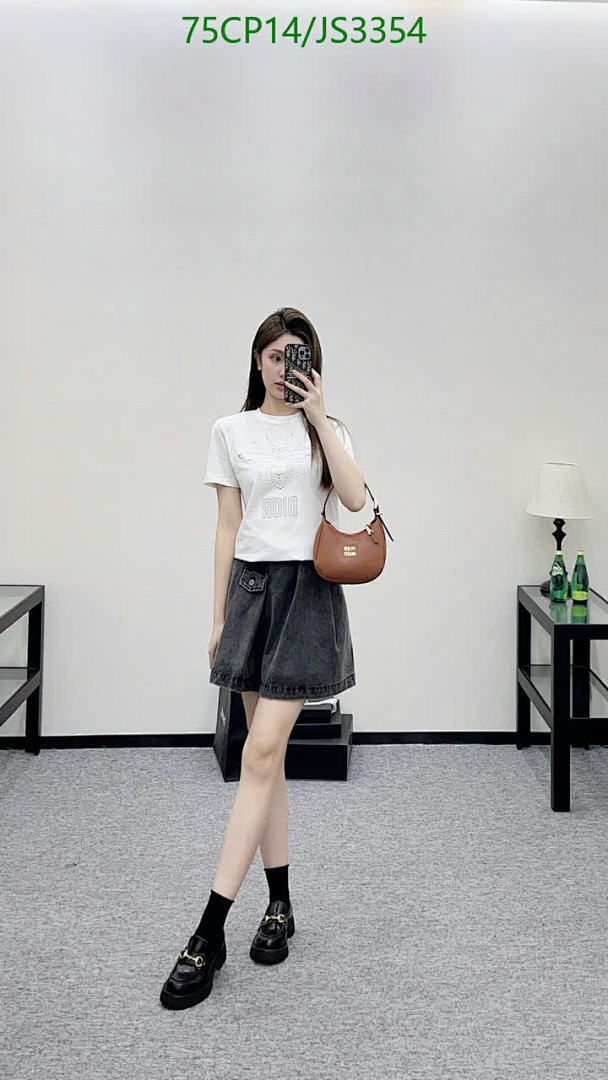 Dior-Clothing Code: JS3354 $: 75USD