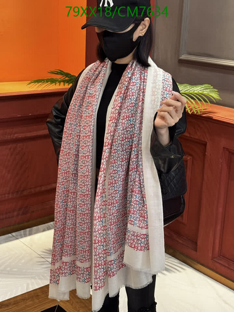 Chanel-Scarf Code: CM7634 $: 79USD