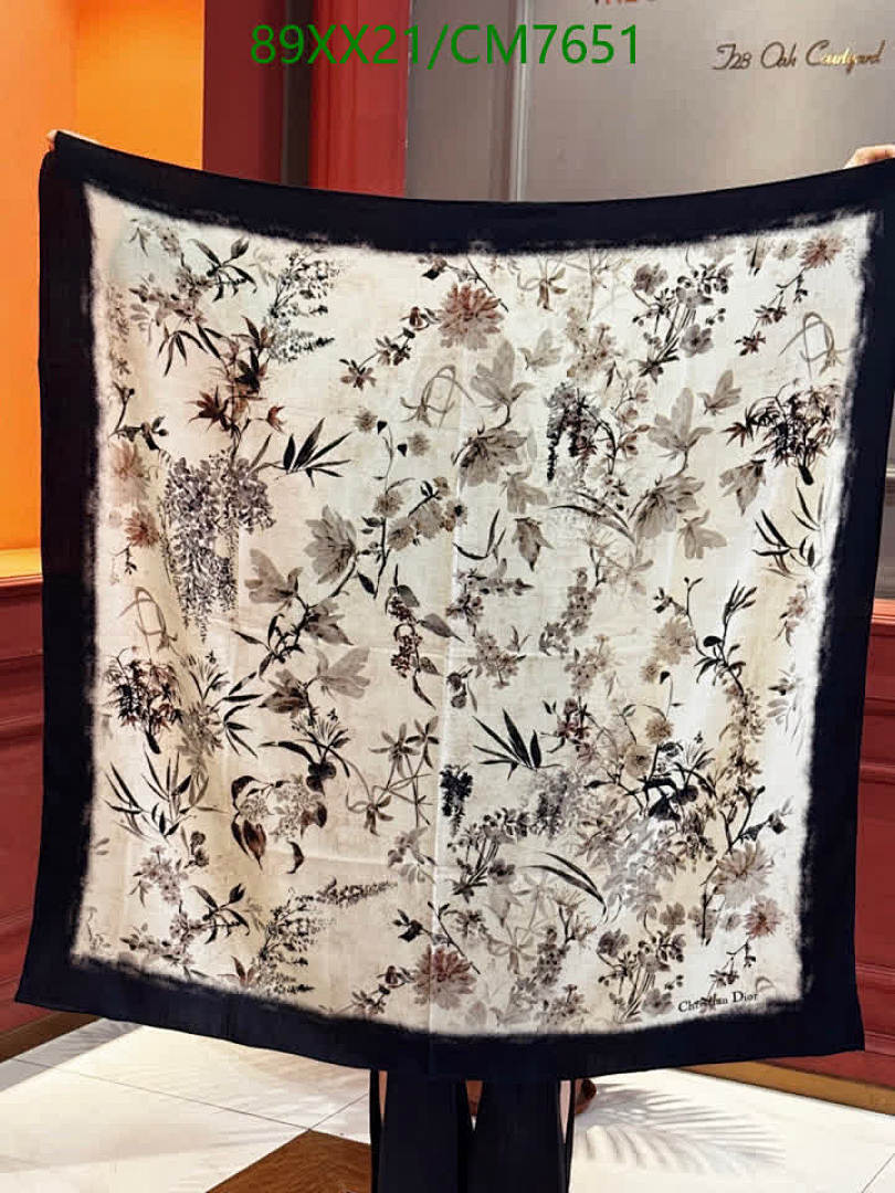 Dior-Scarf Code: CM7651 $: 89USD