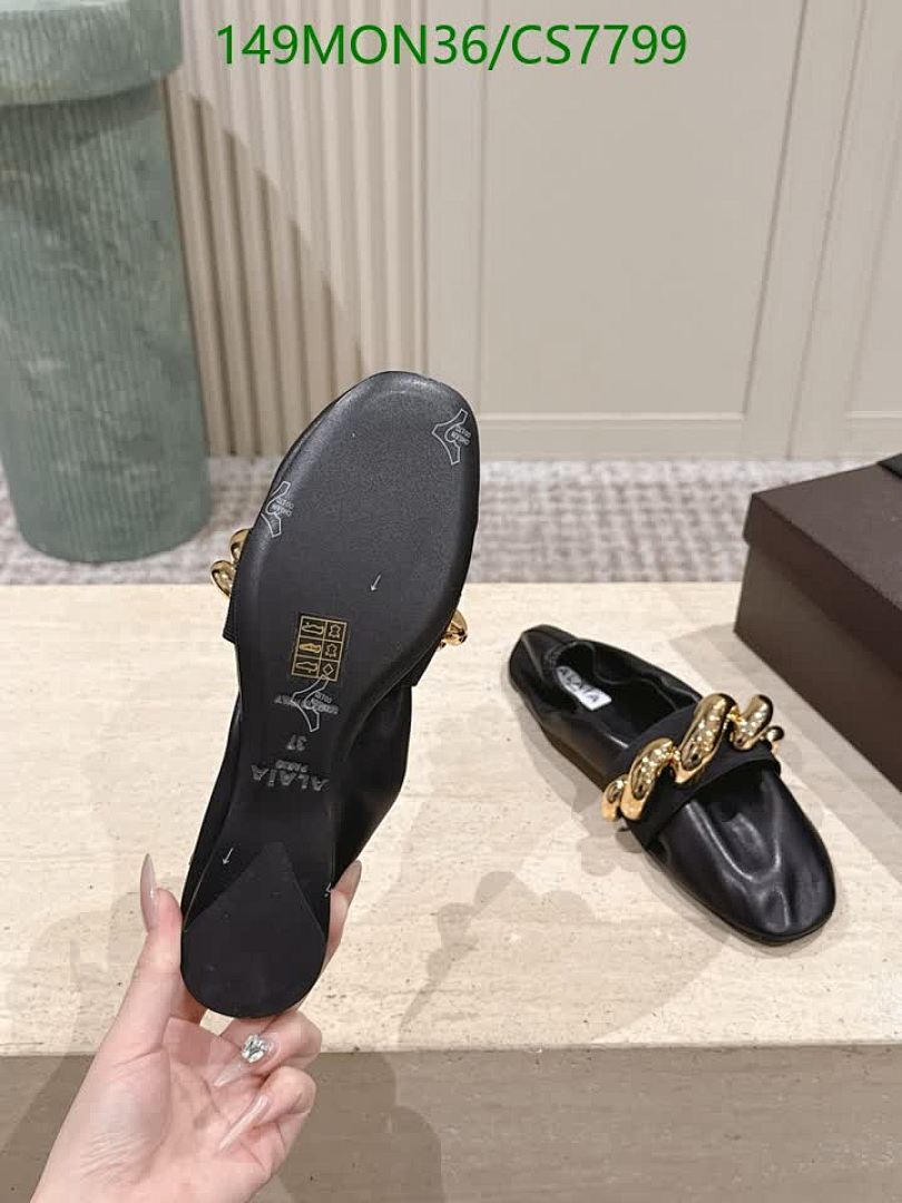 ALAIA-Women Shoes Code: CS7799 $: 149USD