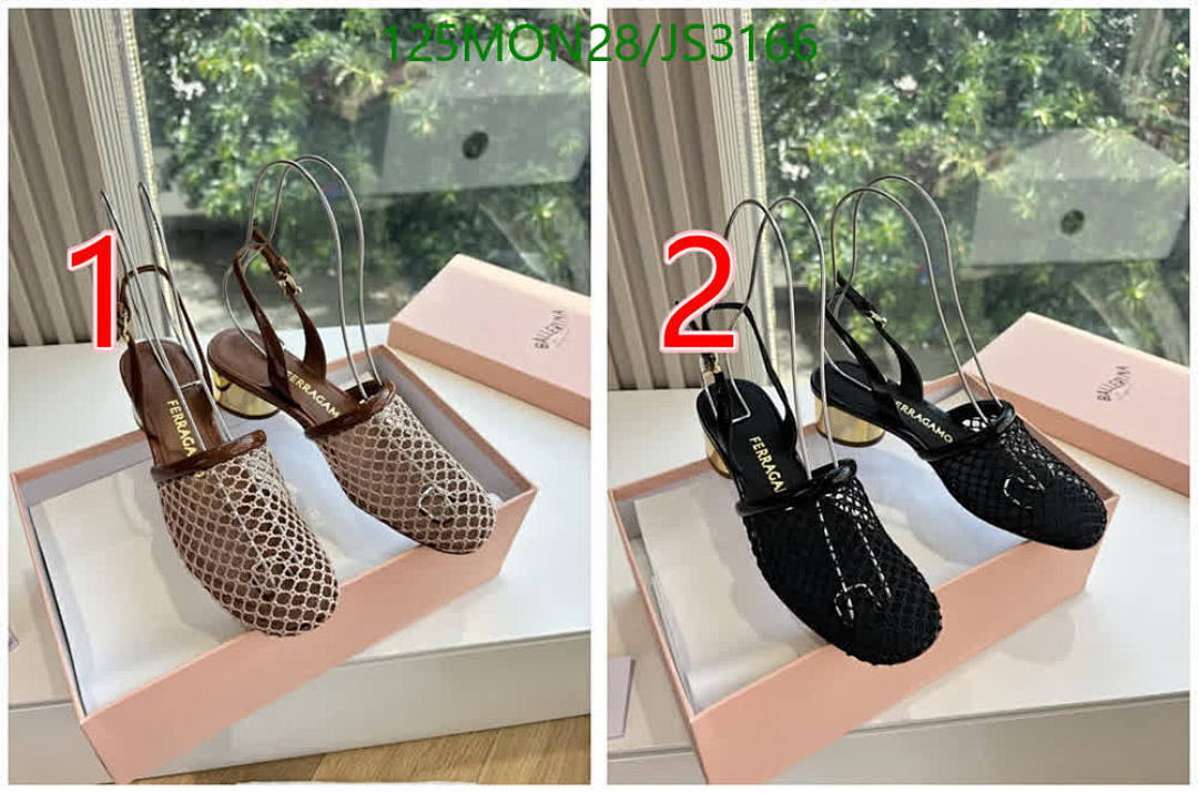 Ferragamo-Women Shoes Code: JS3166 $: 125USD