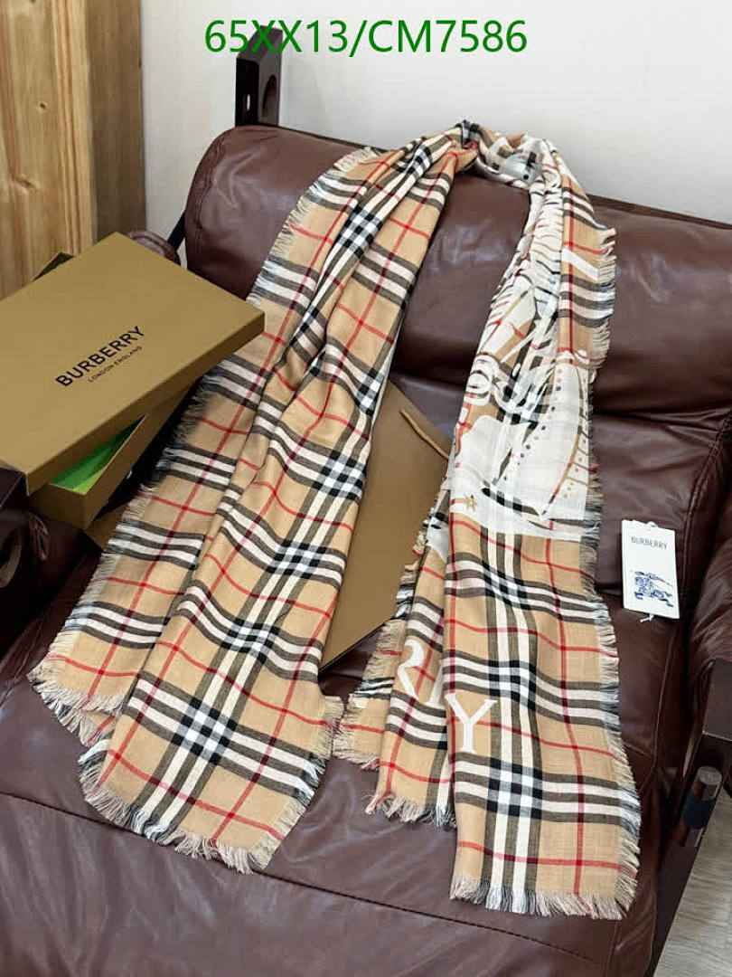 Burberry-Scarf Code: CM7586 $: 65USD