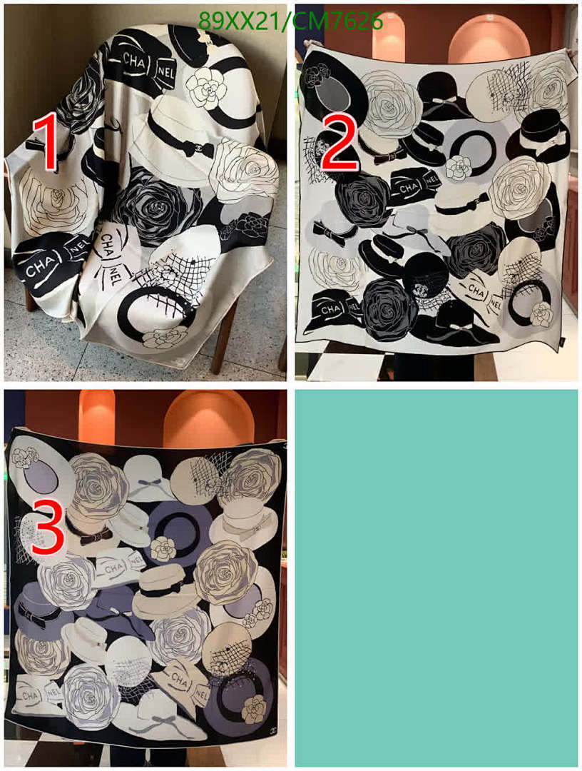 Chanel-Scarf Code: CM7626 $: 89USD
