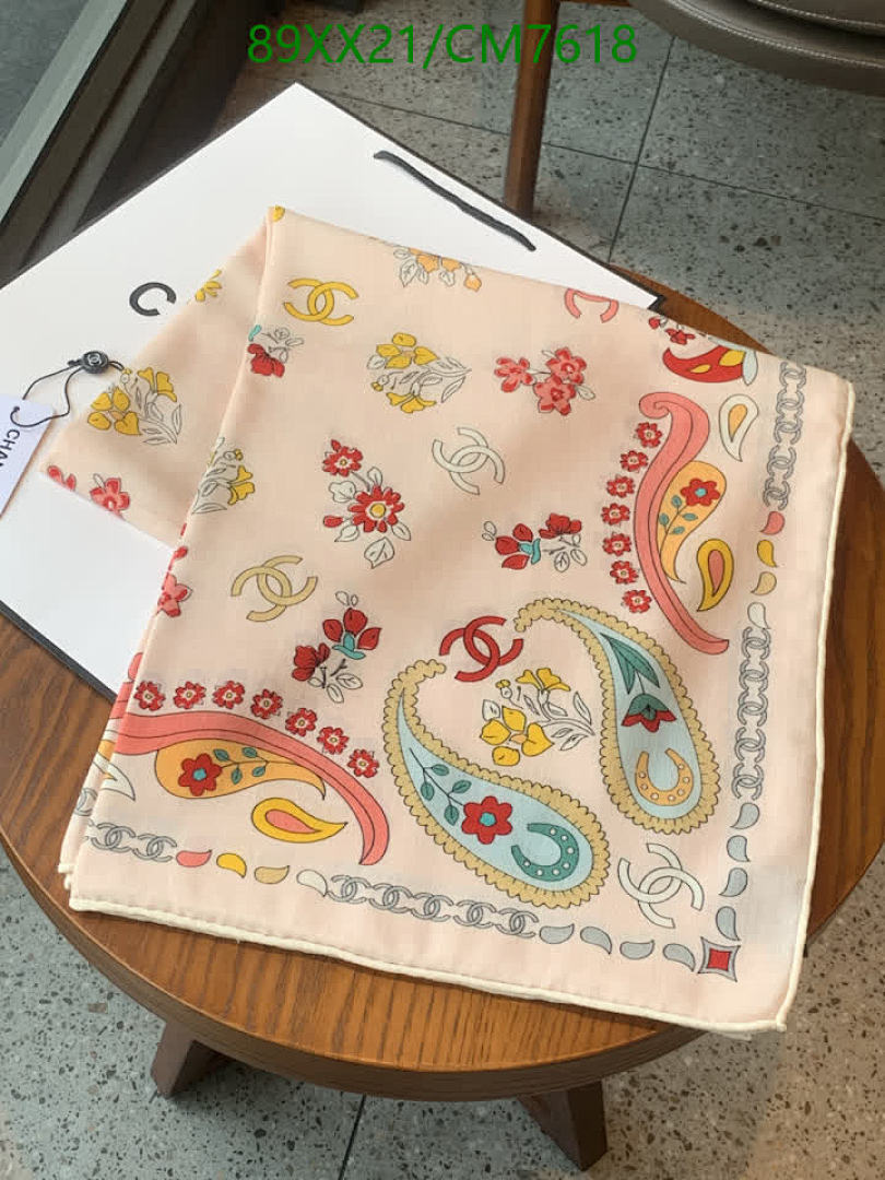 Chanel-Scarf Code: CM7618 $: 89USD