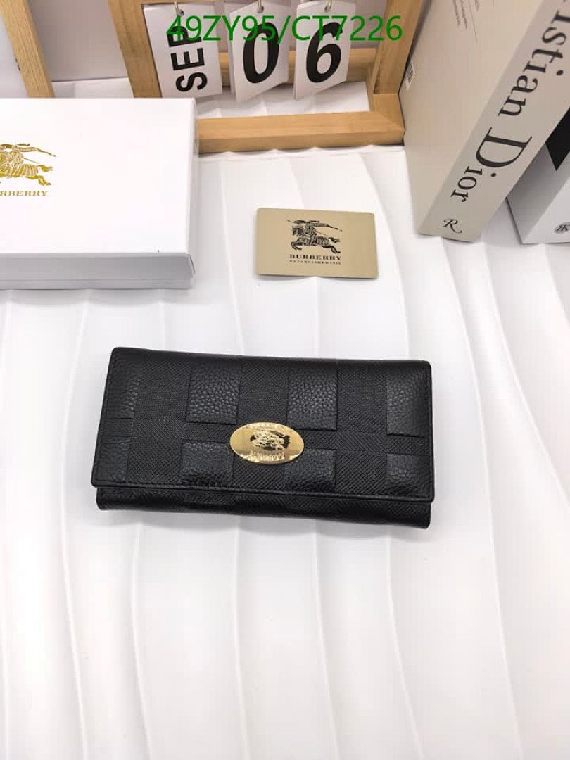 Burberry-Wallet-4A Quality Code: CT7226 $: 49USD