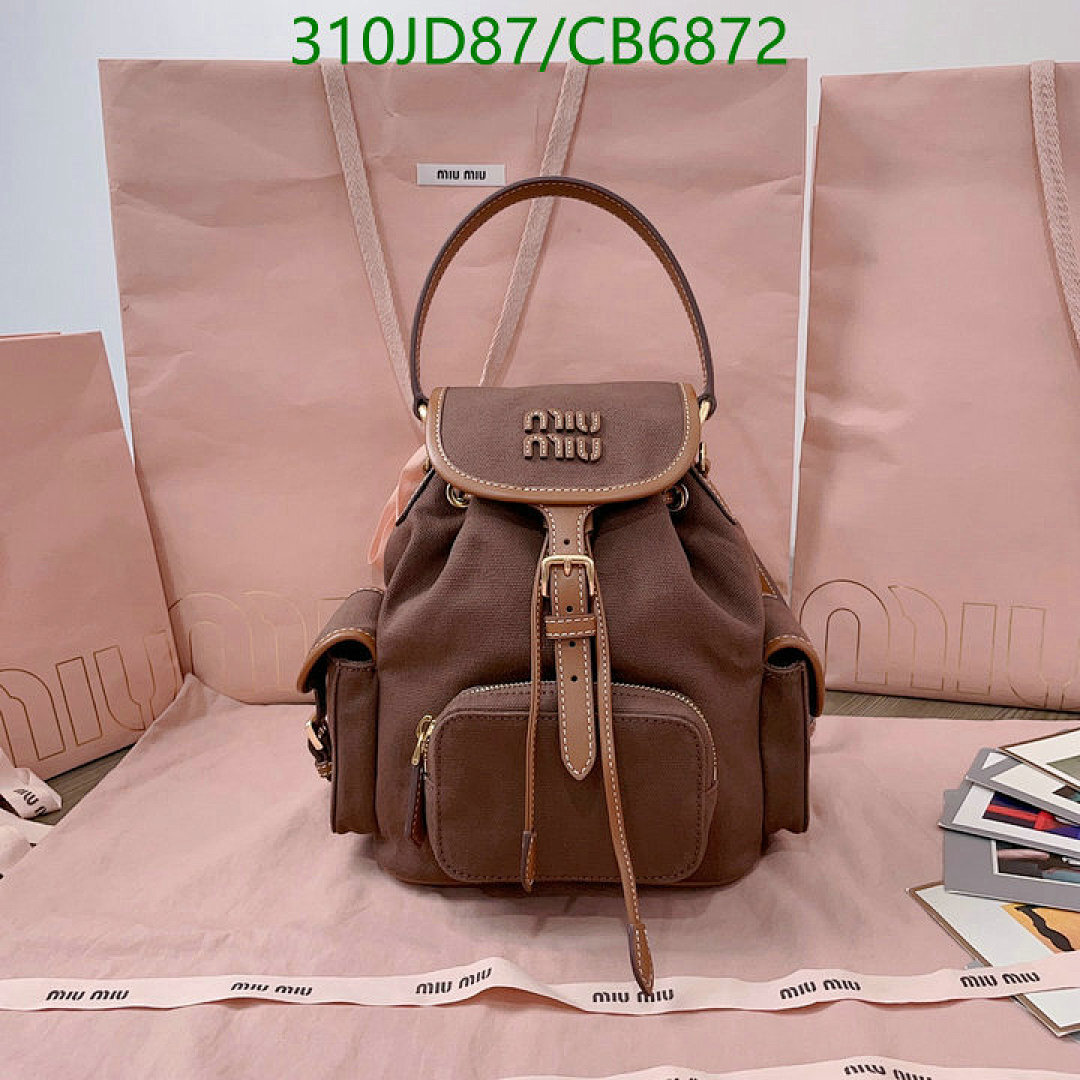 Miu Miu-Bag-Mirror Quality Code: CB6872 $: 310USD