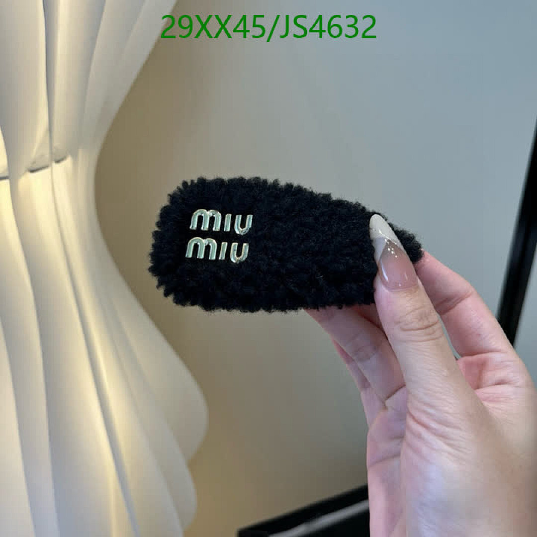 MIU MIU-Headband Code: JS4632 $: 29USD