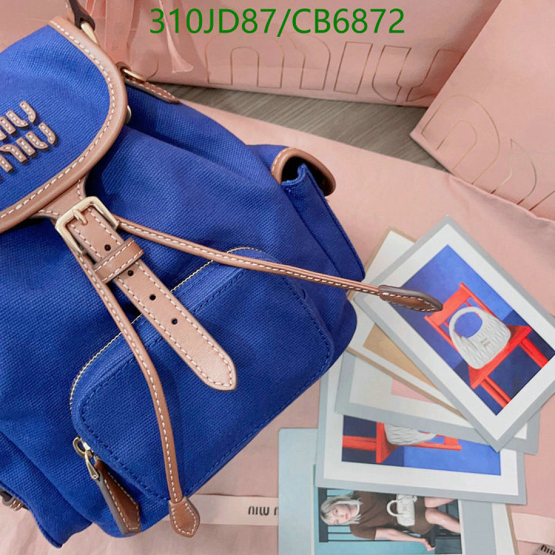 Miu Miu-Bag-Mirror Quality Code: CB6872 $: 310USD