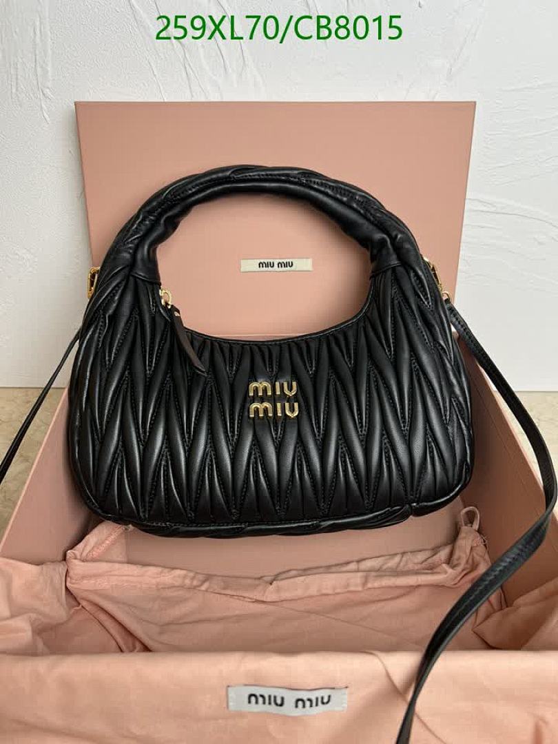 Miu Miu-Bag-Mirror Quality Code: CB8015 $: 259USD