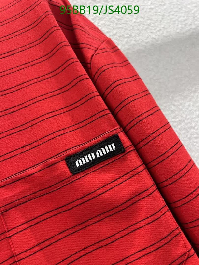 MIUMIU-Clothing Code: JS4059 $: 95USD