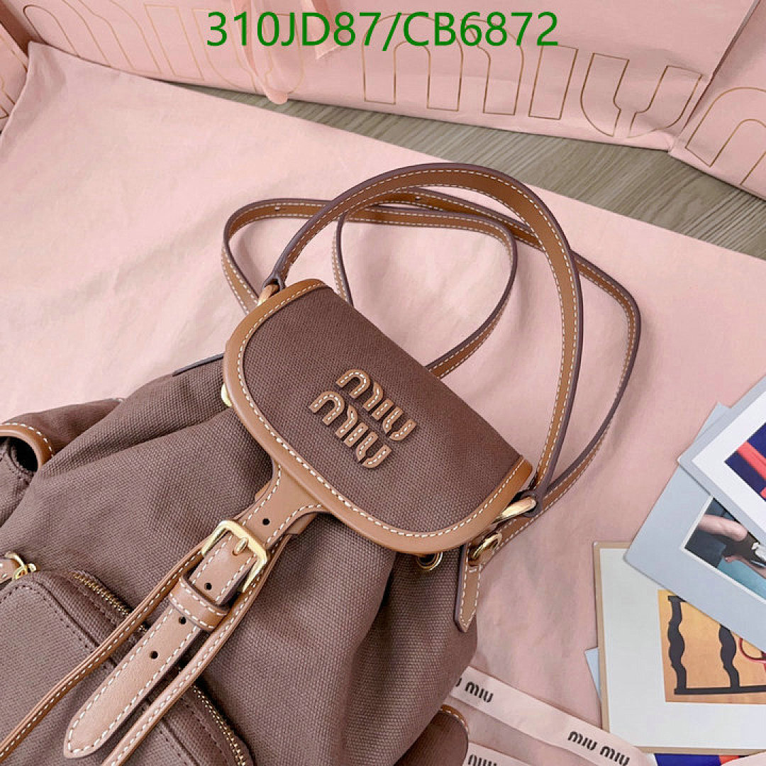 Miu Miu-Bag-Mirror Quality Code: CB6872 $: 310USD