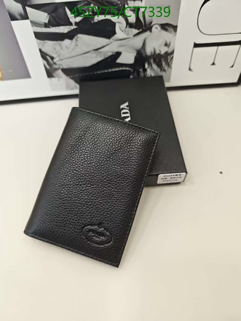 Prada-Wallet-4A Quality Code: CT7339 $: 45USD