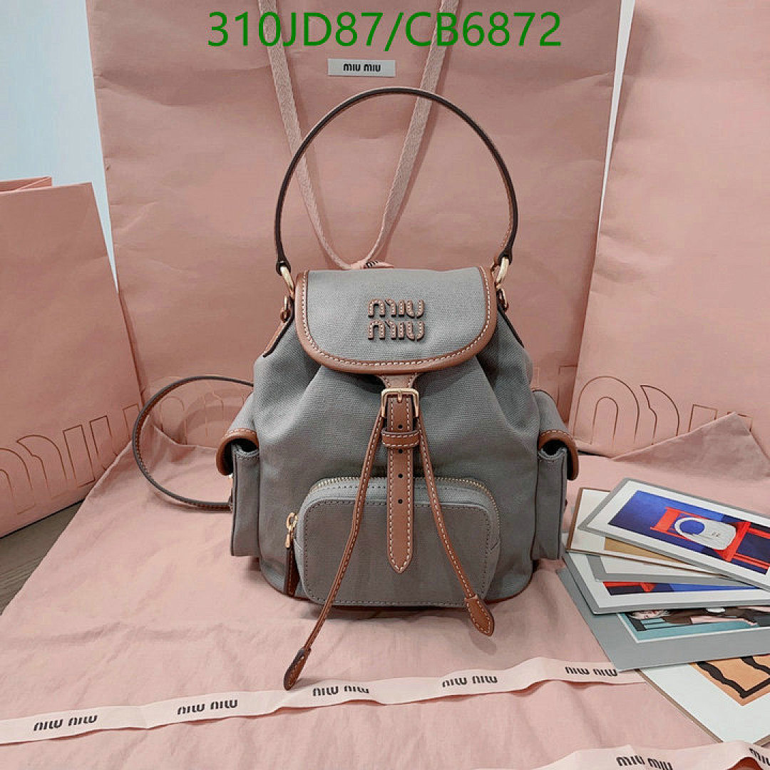 Miu Miu-Bag-Mirror Quality Code: CB6872 $: 310USD
